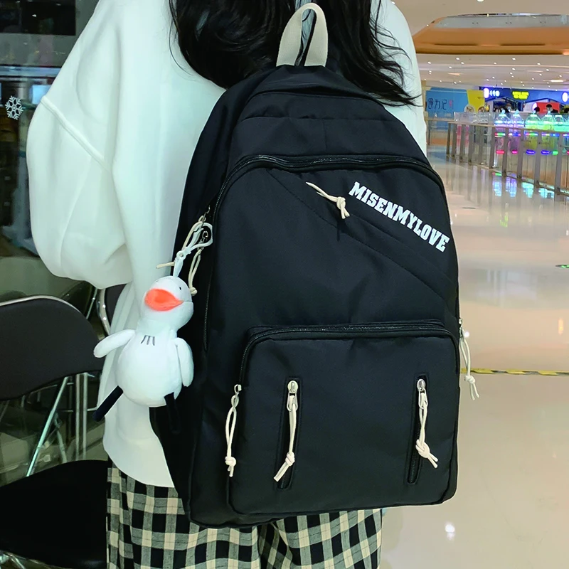 Large Capacity Women's Backpack for Cute Girls Nylon School Bag High Quality Female Travel Rucksack Ladies Anti Theft Mochila
Large Capacity Women's Backpack for Cute Girls Nylon School Bag High Quality Female Travel Rucksack Ladies Anti Theft Mochila
