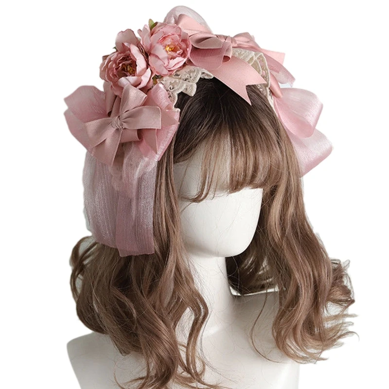 Lolita Brooch Wristband Hair Hoop Women Elegant Bow Shape Makeup Hairclip for Washing Face Hair Accessories Multi Type
Lolita Brooch Wristband Hair Hoop Women Elegant Bow Shape Makeup Hairclip for Washing Face Hair Accessories Multi Type