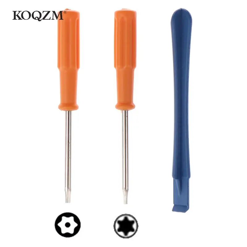3pcs Opening Disassemble Repair Parts Tools Kit T8 T6 Screwdriver with Screws Gamepad Controller
3pcs Opening Disassemble Repair Parts Tools Kit T8 T6 Screwdriver with Screws Gamepad Controller