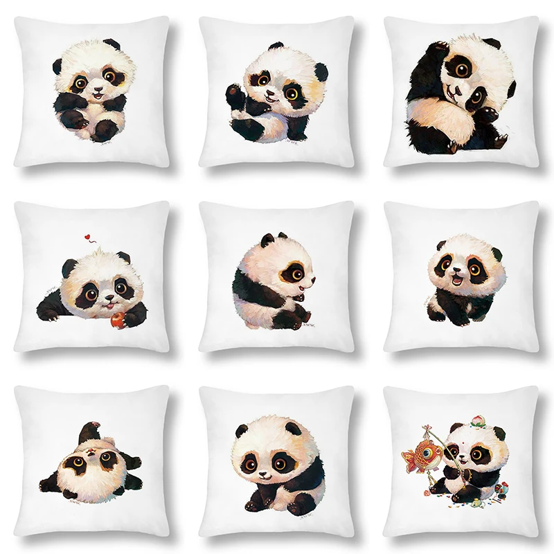 Home Bedroom Living Room Sofa Car Decorative Pillowcase Cartoon Animal Panda Lion Pattern Cushion Cover Pillowcase
Home Bedroom Living Room Sofa Car Decorative Pillowcase Cartoon Animal Panda Lion Pattern Cushion Cover Pillowcase