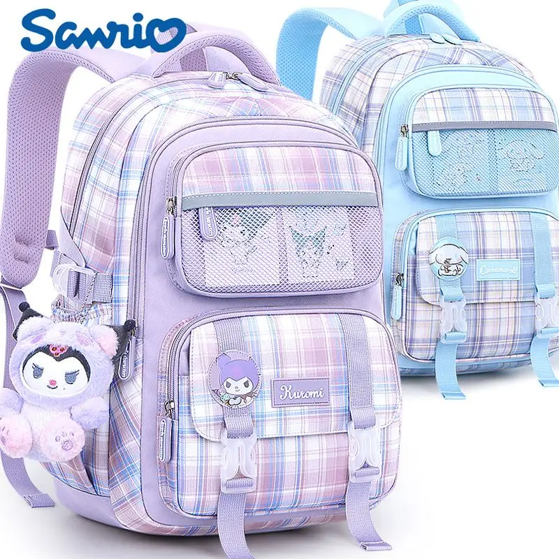Sanrios Anime Kawaii Kuromi Cinnamoroll Hellokittys Children Schoolbag Little Girl Cartoon Waterproof Multilayer Backpack Gift
Sanrios Anime Kawaii Kuromi Cinnamoroll Hellokittys Children Schoolbag Little Girl Cartoon Waterproof Multilayer Backpack Gift