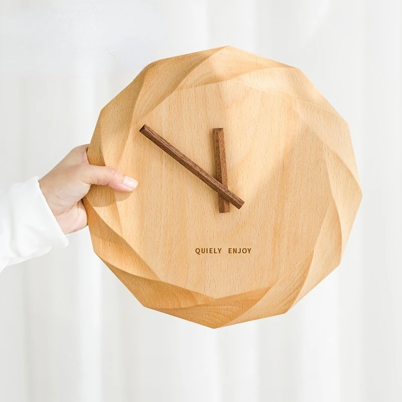 Creative solid wood sun movement wall clock art simple living room clock wooden hanging watch wooden silent wall clock
Creative solid wood sun movement wall clock art simple living room clock wooden hanging watch wooden silent wall clock