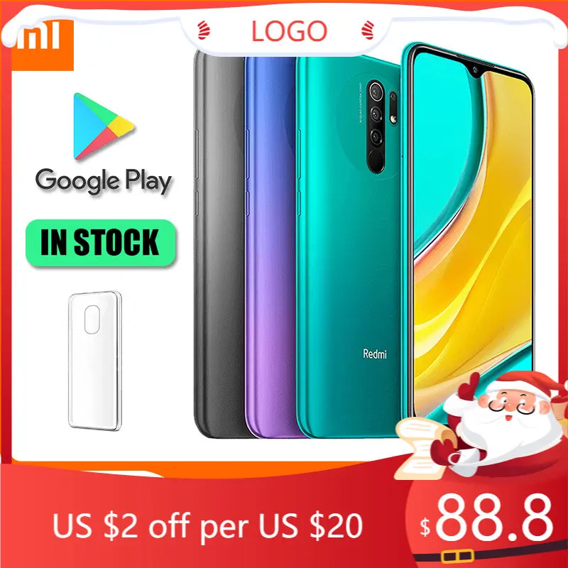 Original Cellphone Xiaomi Redmi 9 Smartphone ,Helio G80 Octa Core 13MP Quad Camera 5020mAh 6.53" FHD+ Display
Original Cellphone Xiaomi Redmi 9 Smartphone ,Helio G80 Octa Core 13MP Quad Camera 5020mAh 6.53" FHD+ Display