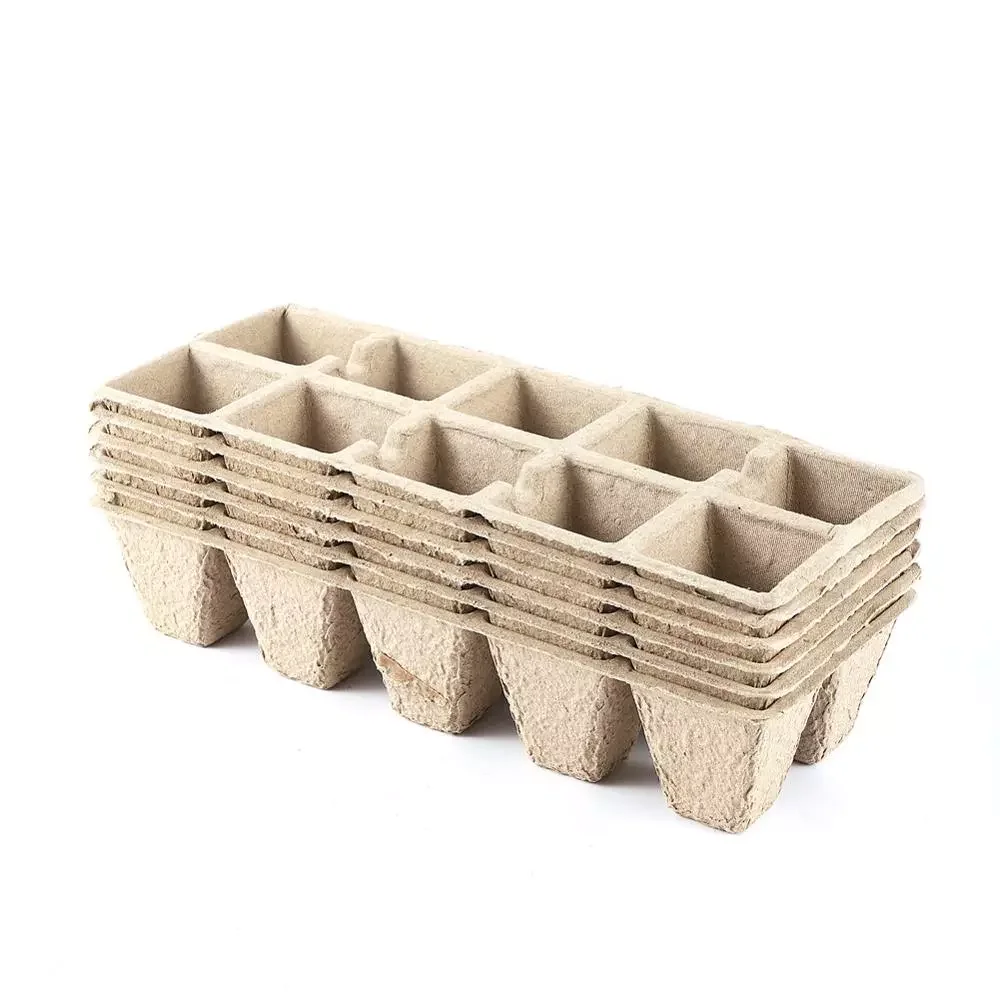 NEW2022 4 Pcs Biodegradable Paper Pulp 10 Cells Seeding Growing Tray 4.5*4.5cm Seedling Germination Nursery Pot Vegetable Flower
NEW2022 4 Pcs Biodegradable Paper Pulp 10 Cells Seeding Growing Tray 4.5*4.5cm Seedling Germination Nursery Pot Vegetable Flower