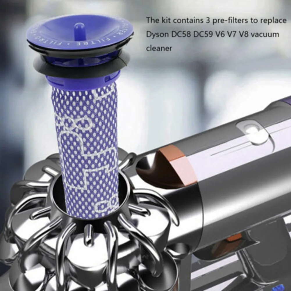 Applicable To Dyson Dc58, Dc59, Dc61, Dc62, V6, V7 And V8 Series Prefilters, Which Are Highly Matched With The Original Equipmen
Applicable To Dyson Dc58, Dc59, Dc61, Dc62, V6, V7 And V8 Series Prefilters, Which Are Highly Matched With The Original Equipmen