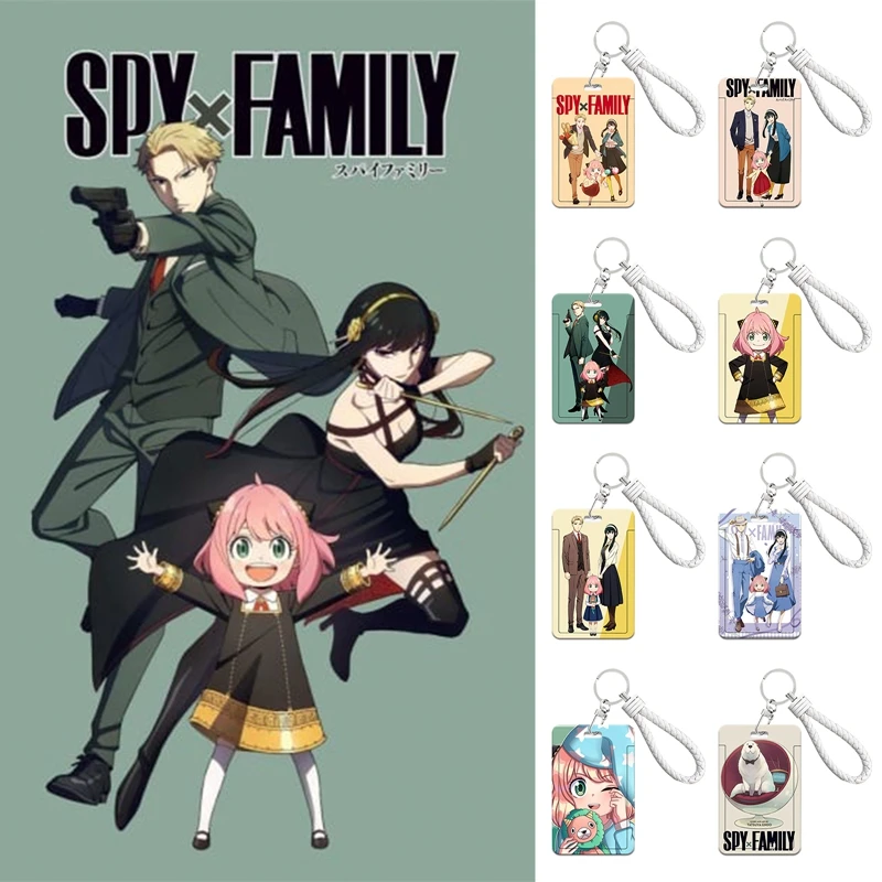 Anime SPY X FAMILY Keychain Card Cover Case Bank Business Work Card Holder with Strap Credit ID Card Badge Bag
Anime SPY X FAMILY Keychain Card Cover Case Bank Business Work Card Holder with Strap Credit ID Card Badge Bag