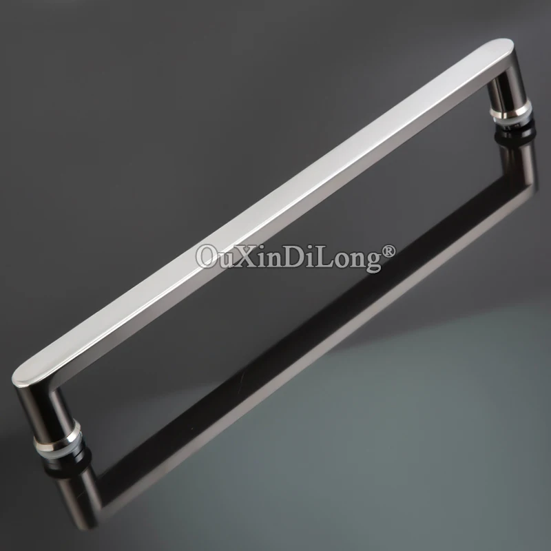 304 Stainless Steel Single-side Bathroom Sliding Door Handles Glass Door Push Pull Handle Polished Chrome Hole Spacing 400/440mm
304 Stainless Steel Single-side Bathroom Sliding Door Handles Glass Door Push Pull Handle Polished Chrome Hole Spacing 400/440mm