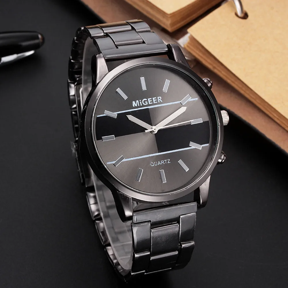 Fashion Man Design Stainless Steel Analog Alloy Quartz Wrist Watch Exquisite Classic Quartz Wristwatches Erkek Kol Satleri Relóg
Fashion Man Design Stainless Steel Analog Alloy Quartz Wrist Watch Exquisite Classic Quartz Wristwatches Erkek Kol Satleri Relóg