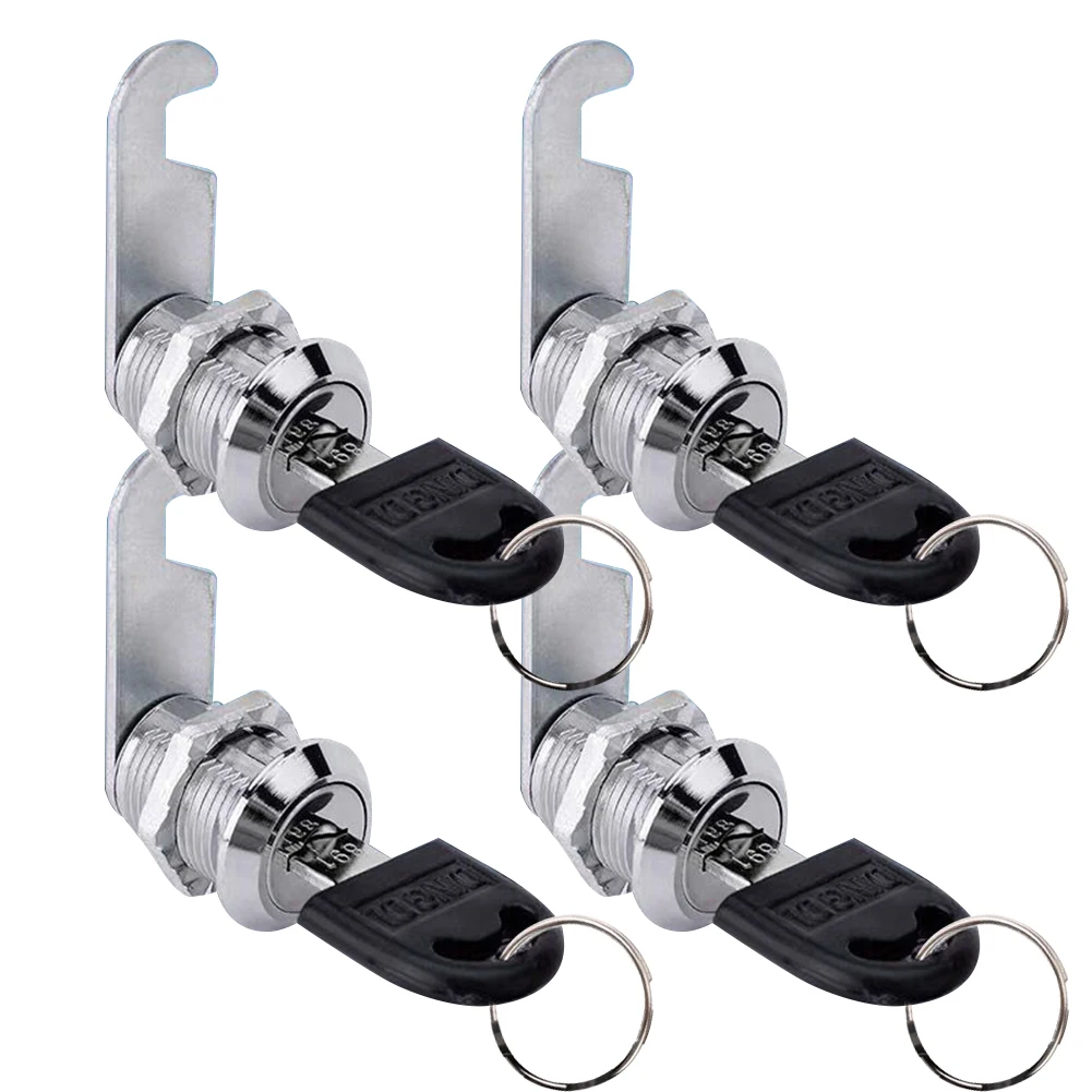 4xCam Lock Mailbox Drawer Locker+2 Keys For Door Letter Box Cabinet Cupboard Mailbox Drawer Household Door Lock Tool Accessories
4xCam Lock Mailbox Drawer Locker+2 Keys For Door Letter Box Cabinet Cupboard Mailbox Drawer Household Door Lock Tool Accessories