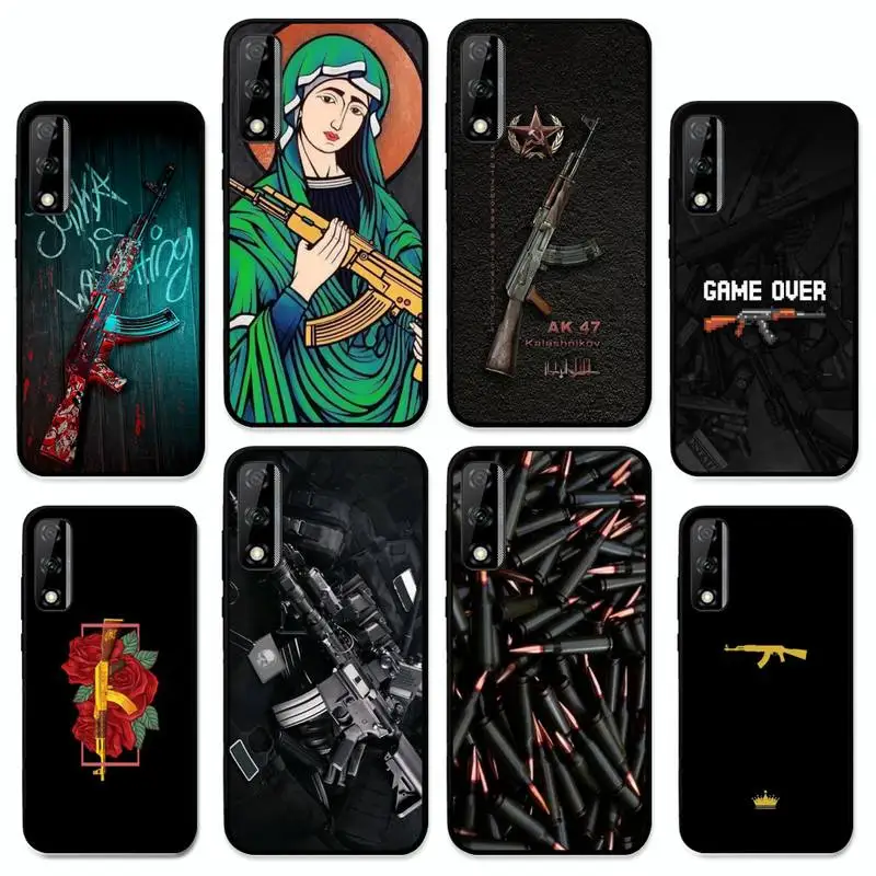 AK47 Handgun Gun BUllets Phone Case for Huawei Y 6 9 7 5 8s prime 2019 2018 enjoy 7 plus
AK47 Handgun Gun BUllets Phone Case for Huawei Y 6 9 7 5 8s prime 2019 2018 enjoy 7 plus