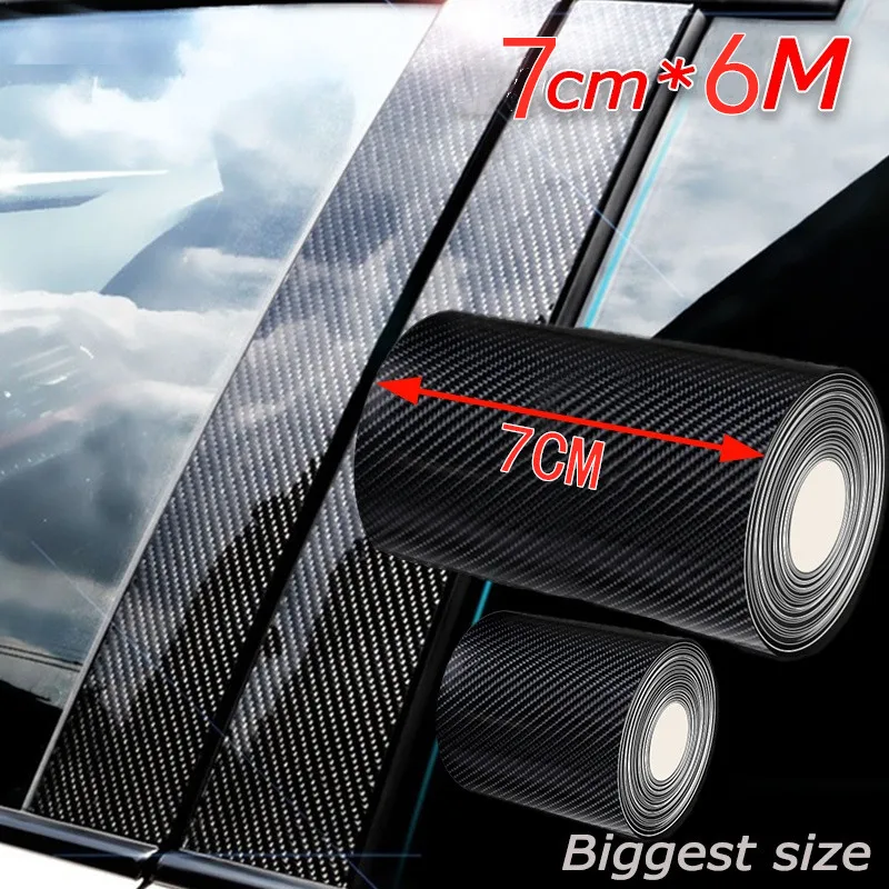 1/6M Black Anti Slip Tape Carbon Fiber Car Sticker Safety Non Skid Tape Strong Adhesive Sticker Waterproof Protection Film
1/6M Black Anti Slip Tape Carbon Fiber Car Sticker Safety Non Skid Tape Strong Adhesive Sticker Waterproof Protection Film
