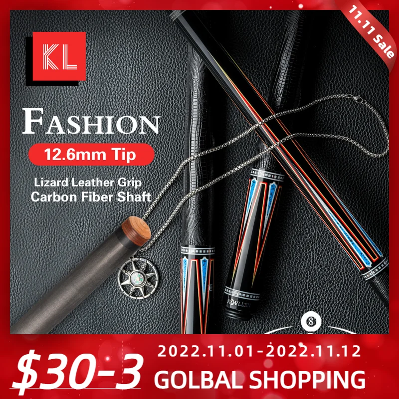 KONLLEN Carbon Fiber Pool Cue Stick Leather Grip 3/8*8 Radial Pin Technology Shaft Embedded 4 Carbon Tubes Butt Billiard Cue Kit
KONLLEN Carbon Fiber Pool Cue Stick Leather Grip 3/8*8 Radial Pin Technology Shaft Embedded 4 Carbon Tubes Butt Billiard Cue Kit