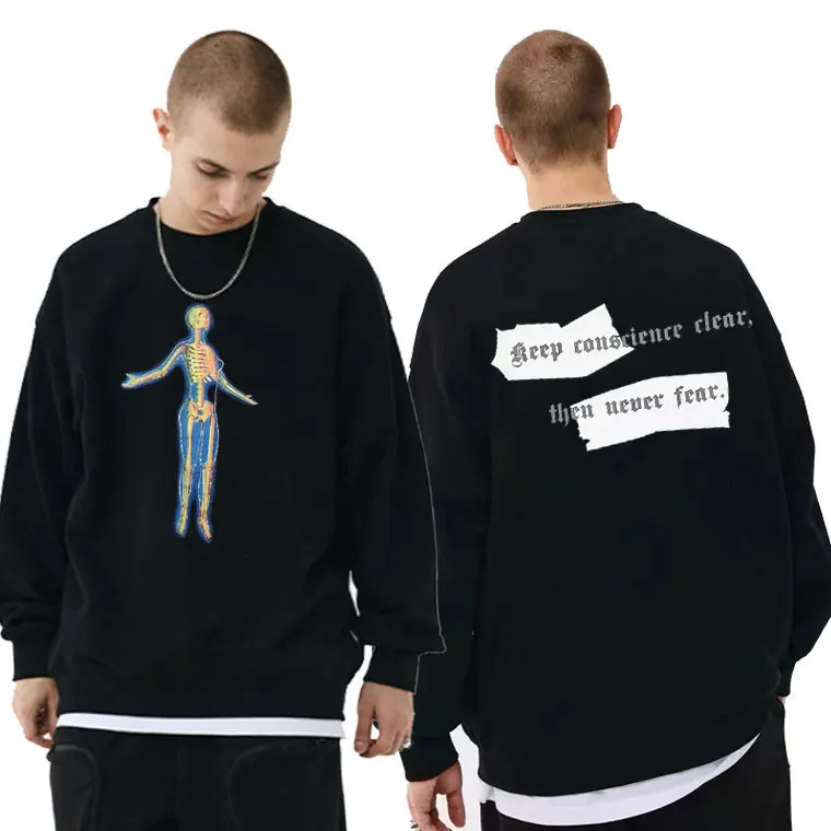 Rainbowwaves Men Women Fashion Sweatshirt Hip Hop Crewneck Harajuku Vintage Hoodies Men's Loose Sweatshirts Couple Streetwear
Rainbowwaves Men Women Fashion Sweatshirt Hip Hop Crewneck Harajuku Vintage Hoodies Men's Loose Sweatshirts Couple Streetwear