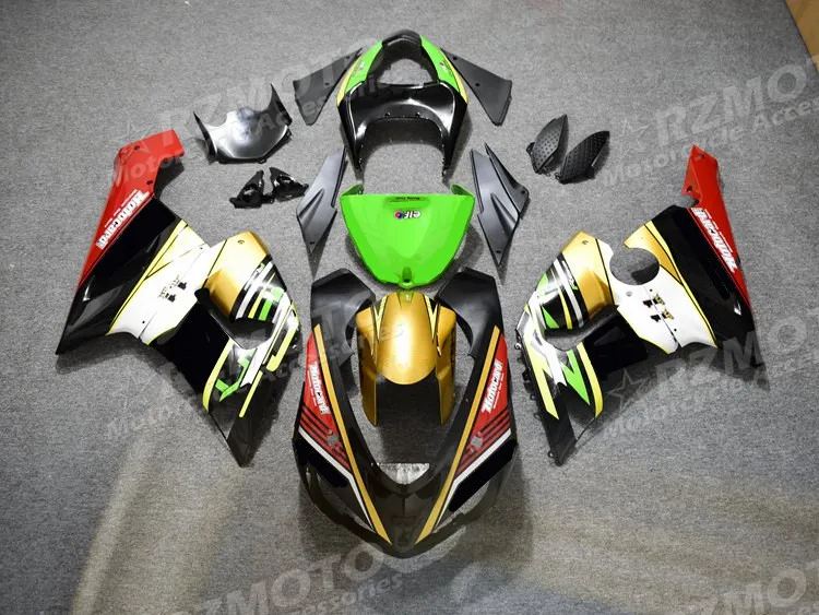 Комплект обтекателей для мотоцикла из АБС-пластика, 4 подарка, подходит для Kawasaki Ninja ZX-6R ZX6R 636 2005 2006 05 06, кузов красного и золотого цвета
Комплект обтекателей для мотоцикла из АБС-пластика, 4 подарка, подходит для Kawasaki Ninja ZX-6R ZX6R 636 2005 2006 05 06, кузов красного и золотого цвета
