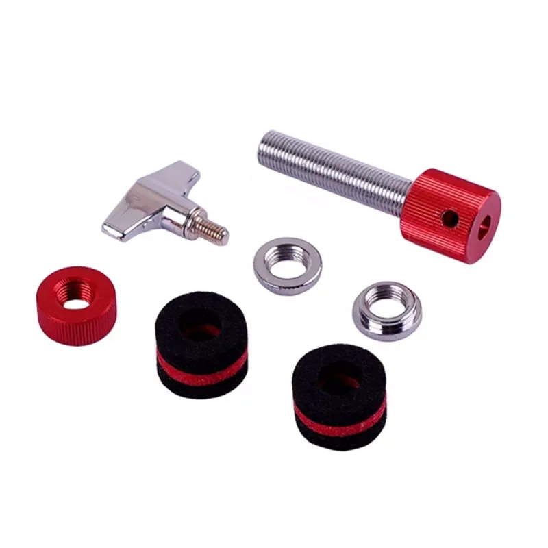 B36F Alloy Standard Jazz Drum Red Hi-Hat Cymbal Clutch Stand Post for for Percussion Instrument Parts Replacement Accessories
B36F Alloy Standard Jazz Drum Red Hi-Hat Cymbal Clutch Stand Post for for Percussion Instrument Parts Replacement Accessories