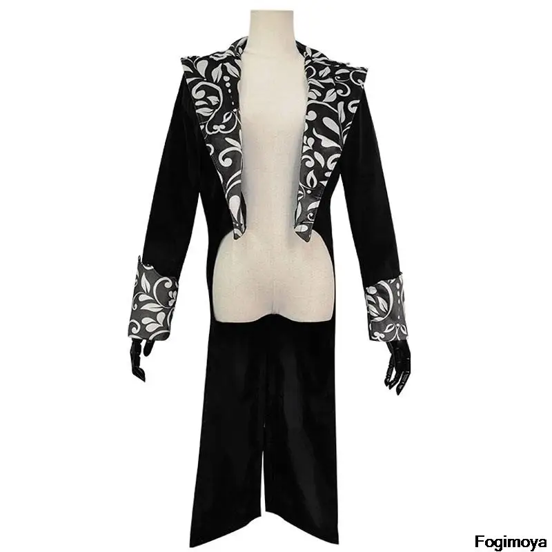 New Gothic Tail Jacket Black Steampunk Stage Performance Costumes Personalized Long Jacket
New Gothic Tail Jacket Black Steampunk Stage Performance Costumes Personalized Long Jacket
