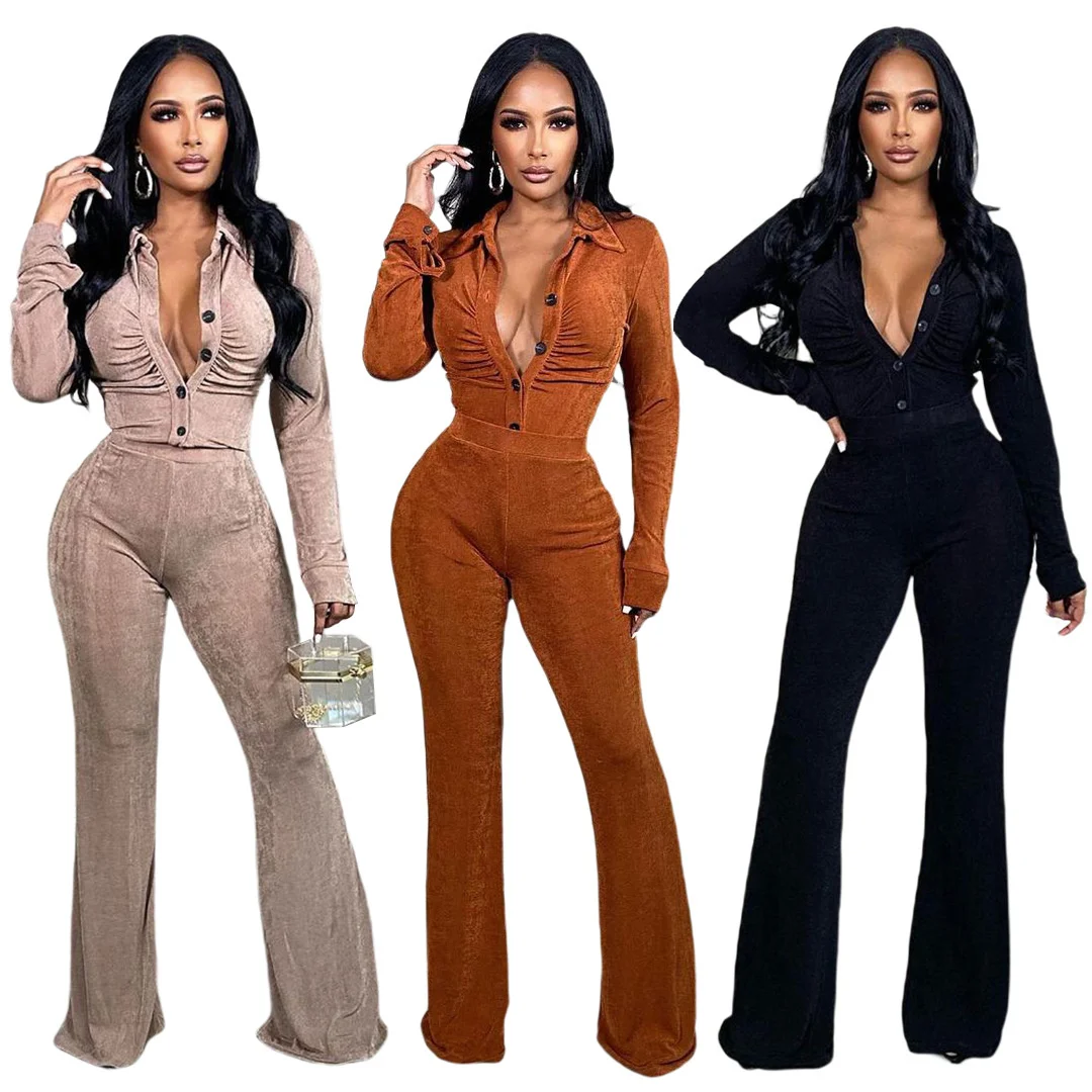 Women's New Solid Korean Cashmere Casual Two-piece Set Female Long Sleeve Elastic Slim Wide Leg Pants Suit
Women's New Solid Korean Cashmere Casual Two-piece Set Female Long Sleeve Elastic Slim Wide Leg Pants Suit
