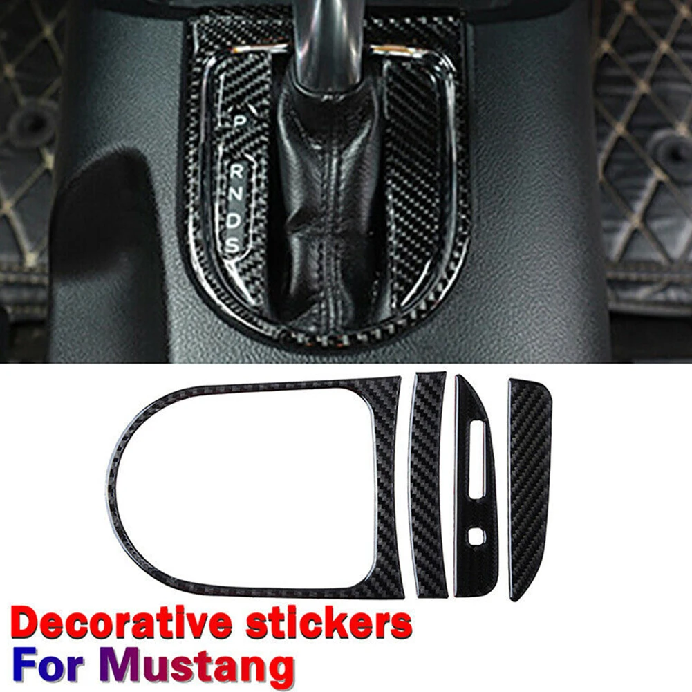 Carbon Fiber Car Interior Gear Shift Decor Panel Trim Fit For Ford Mustang 2015-2019 Interior Accessories Gear Panel Cover
Carbon Fiber Car Interior Gear Shift Decor Panel Trim Fit For Ford Mustang 2015-2019 Interior Accessories Gear Panel Cover