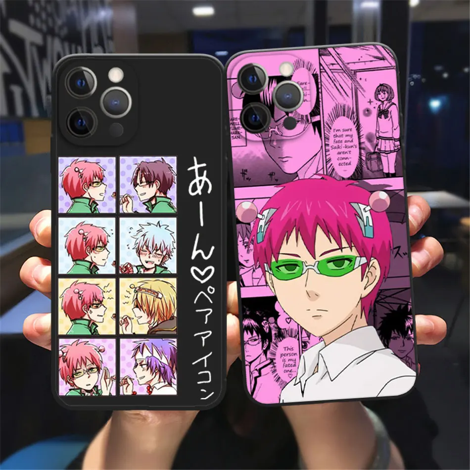 Anime the disastrous life of saiki k soft silicone for iPhone 13 12 11 Pro Max X Xs Xr 6 6s 8 7 Plus 12 13 Mini Black soft Case
Anime the disastrous life of saiki k soft silicone for iPhone 13 12 11 Pro Max X Xs Xr 6 6s 8 7 Plus 12 13 Mini Black soft Case