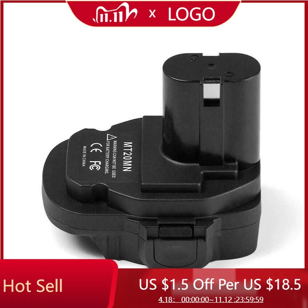 1 Pcs MT20MN Battery Adapter Converter Replacement Parts For 18V Li-ion Ni Cordless Battery Power Tools Accessories
1 Pcs MT20MN Battery Adapter Converter Replacement Parts For 18V Li-ion Ni Cordless Battery Power Tools Accessories