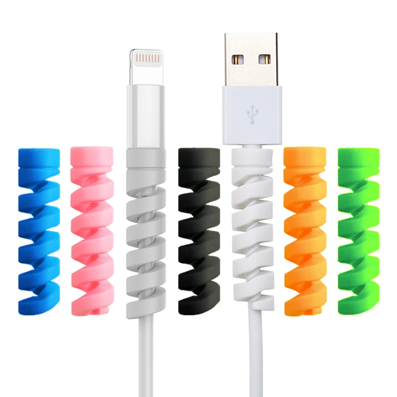 4PCS Cable Protector Silicone Bobbin Winder Wire Cord Cable Organizer Cover for Iphone Cell Phone USB Charger Cable Accessory
4PCS Cable Protector Silicone Bobbin Winder Wire Cord Cable Organizer Cover for Iphone Cell Phone USB Charger Cable Accessory