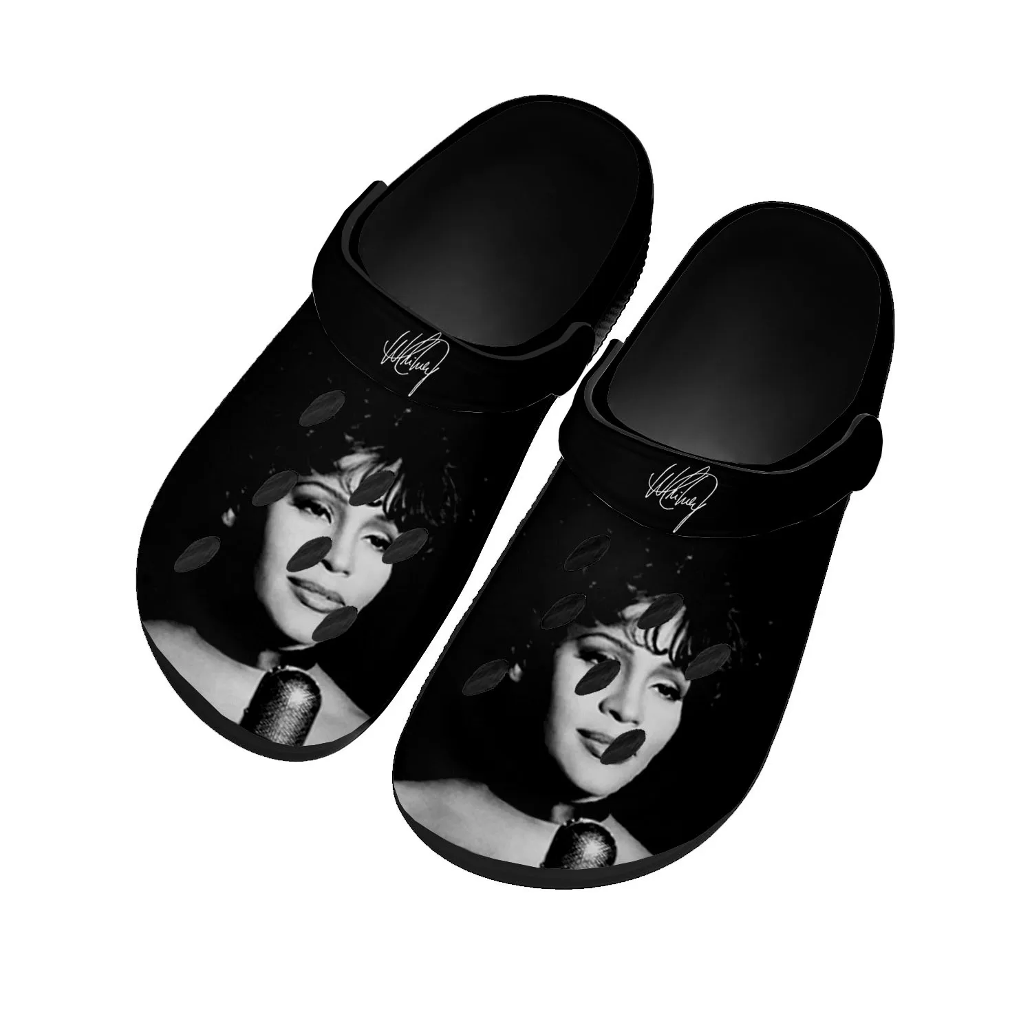 Whitney Houston Pop Singer Home Clogs Custom Water Shoes Mens Womens Teenager Shoe Garden Clog Breathable Beach Hole Slippers 
Whitney Houston Pop Singer Home Clogs Custom Water Shoes Mens Womens Teenager Shoe Garden Clog Breathable Beach Hole Slippers