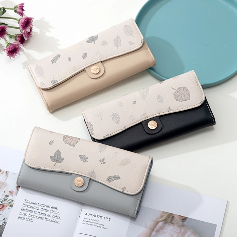 2022 New Women Long Wallets PU Soft Side Tri-Fold Wallet High Quality PU Leather As A Birthday Gift
2022 New Women Long Wallets PU Soft Side Tri-Fold Wallet High Quality PU Leather As A Birthday Gift