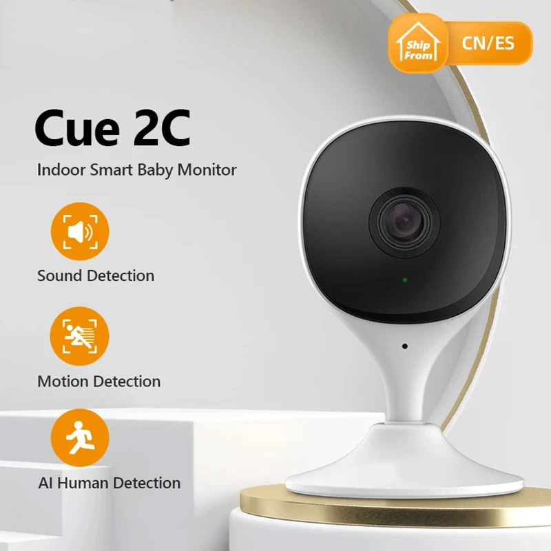 Cue 2c 1080P Wifi Security Action Indoor Camera Baby Monitor Night Vision Device Video Mini Surveillance Ip Camera
Cue 2c 1080P Wifi Security Action Indoor Camera Baby Monitor Night Vision Device Video Mini Surveillance Ip Camera