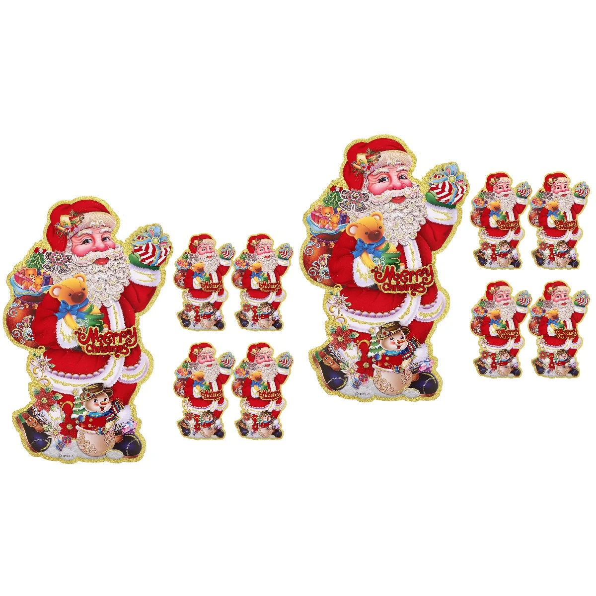 10 Christmas Wall Sticker Self-adhesive Shopwindow Sticker Decoration Holiday Decal 
10 Christmas Wall Sticker Self-adhesive Shopwindow Sticker Decoration Holiday Decal