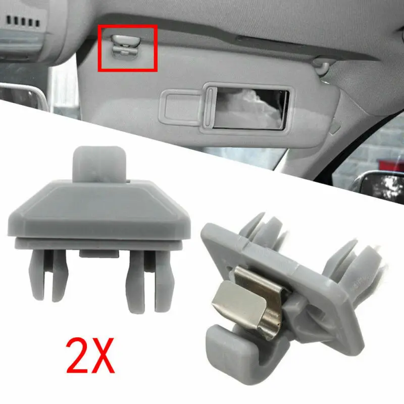 2pcs Car Sun Visor Clip Holder Hook Bracket Hanger For A3 A4 A5 Q5 A7 B6 B7 B8 S4 S5 8E0857561 8E0857562A 8U0857562
2pcs Car Sun Visor Clip Holder Hook Bracket Hanger For A3 A4 A5 Q5 A7 B6 B7 B8 S4 S5 8E0857561 8E0857562A 8U0857562