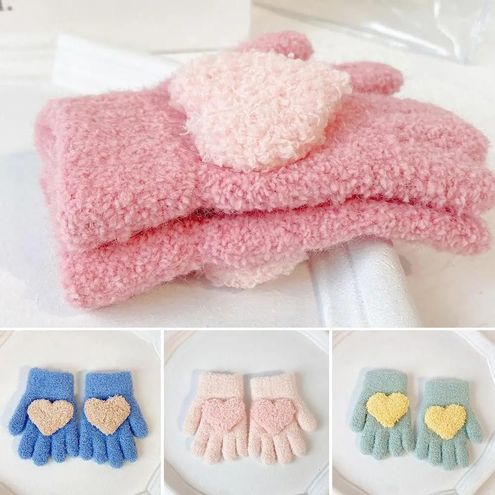 Winter Love Pattern Children Full Fingers Gloves 1-3 Years Mittens For Boys and Girls Five Finger Gloves Thickened
Winter Love Pattern Children Full Fingers Gloves 1-3 Years Mittens For Boys and Girls Five Finger Gloves Thickened