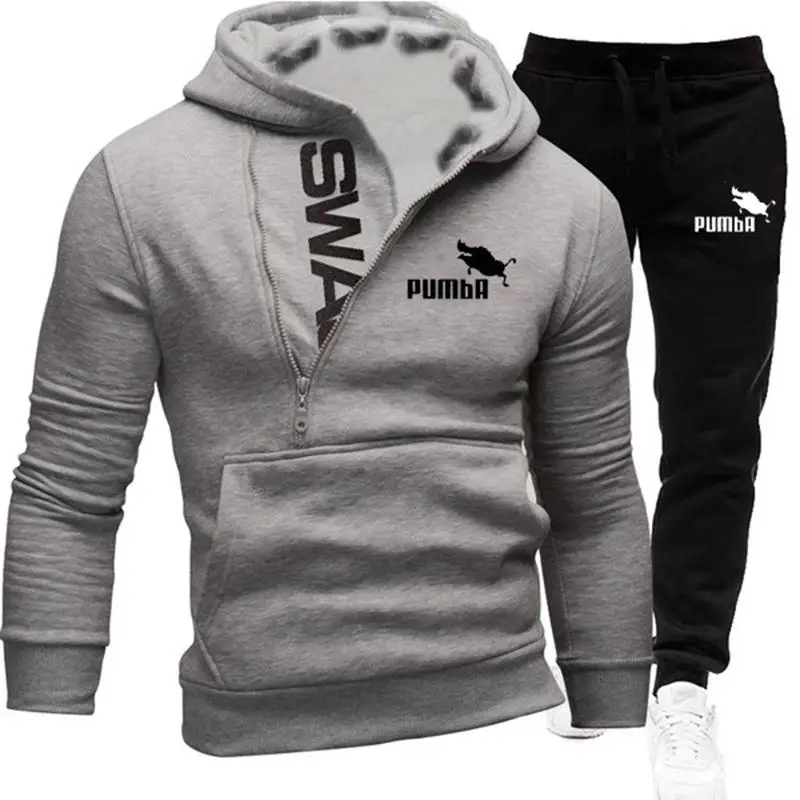 Men Tracksuit Brand Printed Fleece Zipper Hoody Sweatshirt and Sweatpant 2 Pieces Set Casual Streetwear Sportwear Men's Clothing
Men Tracksuit Brand Printed Fleece Zipper Hoody Sweatshirt and Sweatpant 2 Pieces Set Casual Streetwear Sportwear Men's Clothing