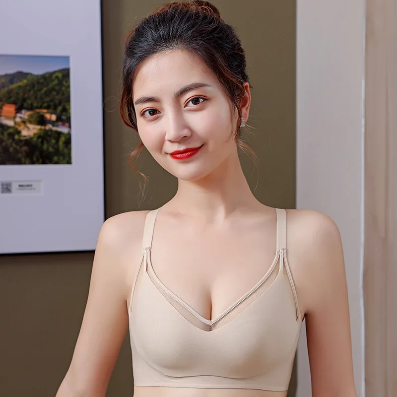 Roseheart Women Fashion Black Blue Skin Wireless Bras Push Up Wire Free Straps One-Piece Bras Bras Underwear Cup A B Female
Roseheart Women Fashion Black Blue Skin Wireless Bras Push Up Wire Free Straps One-Piece Bras Bras Underwear Cup A B Female