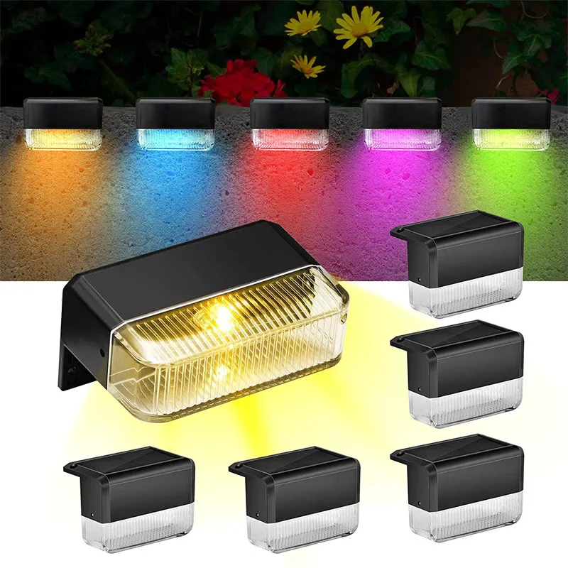 Solar Deck Lights Outdoor LED Step Lights with 2 Lighting Modes Waterproof Solar Fence Decorative Lights for Post Railing Garden
Solar Deck Lights Outdoor LED Step Lights with 2 Lighting Modes Waterproof Solar Fence Decorative Lights for Post Railing Garden