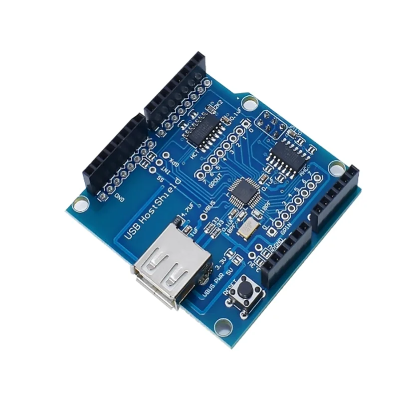 shield host usb 2.0 compatible with arduino, for android adk support for uno mega
shield host usb 2.0 compatible with arduino, for android adk support for uno mega