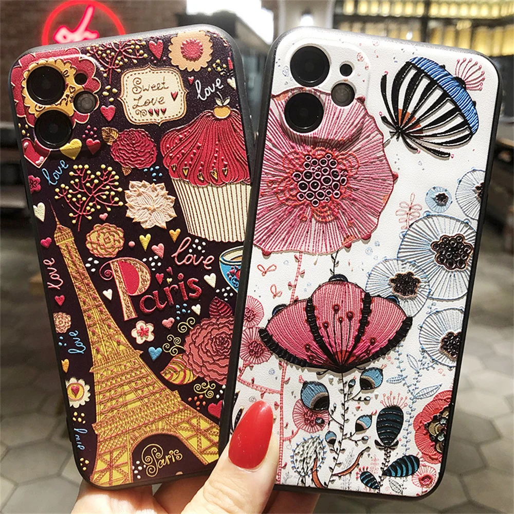 Stereoscopic painting embossed protective case Apple 14 iphone13/12/11 new fashionable cute mobile phone case Student woman gift
Stereoscopic painting embossed protective case Apple 14 iphone13/12/11 new fashionable cute mobile phone case Student woman gift