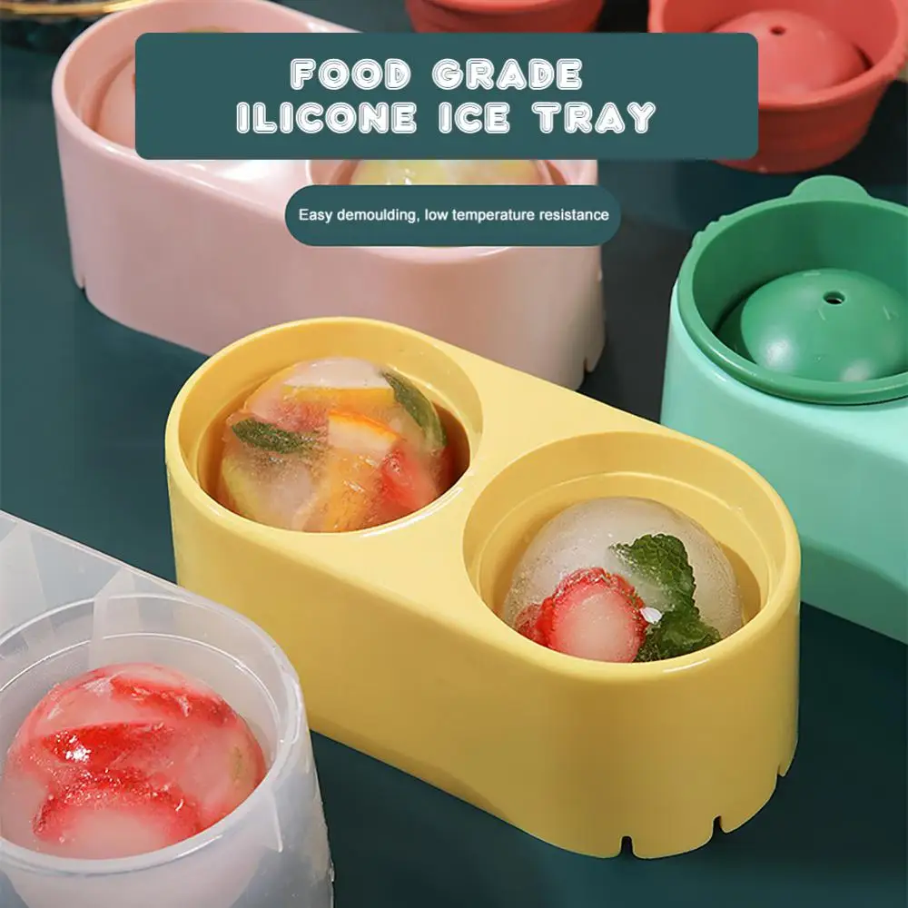 Plastic Round Ice Tray New Ice Ball Maker Whiskey 2 Cavity Ice Hockey Mold Bar Accessories Tool Diy Ice Mould Ice Cream Mold
Plastic Round Ice Tray New Ice Ball Maker Whiskey 2 Cavity Ice Hockey Mold Bar Accessories Tool Diy Ice Mould Ice Cream Mold