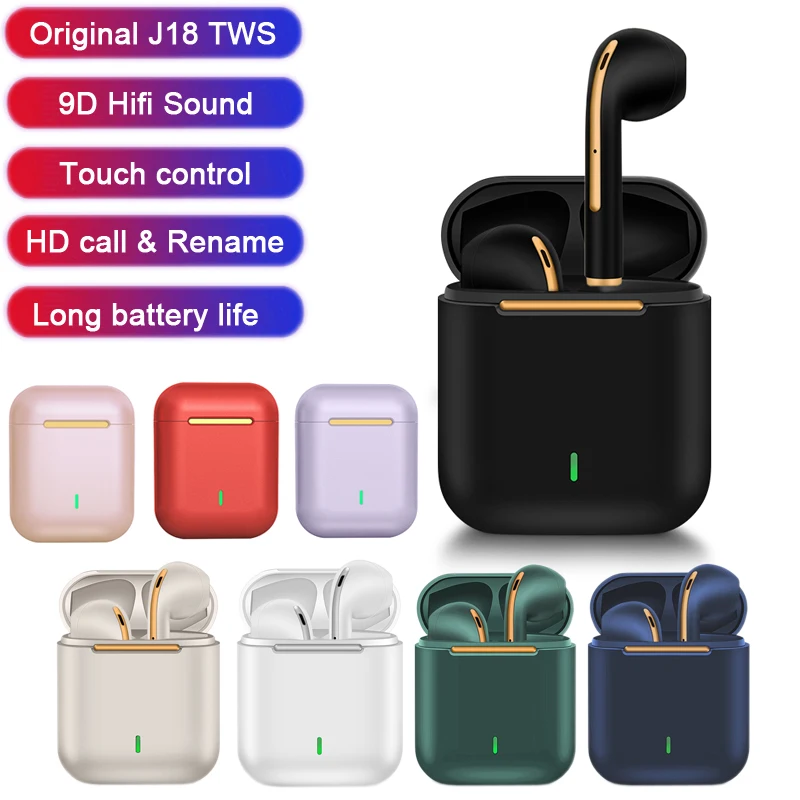 Беспроводные Bluetooth-наушники J18 TWS с микрофоном, 10 шт.
Беспроводные Bluetooth-наушники J18 TWS с микрофоном, 10 шт.