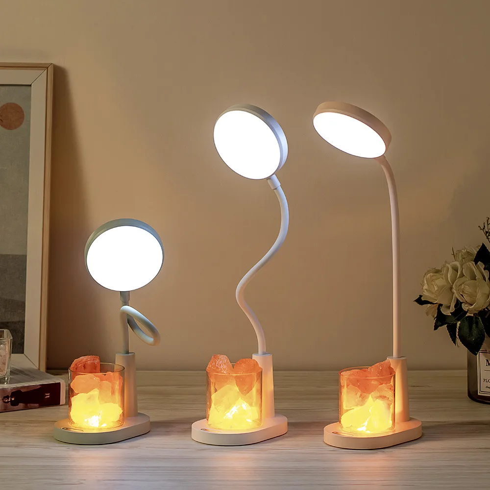Modern Salt Stone Lamp Rechargeable RGB LED Night Stand Light Negative Ion Aromatherapy Eye Protection for Bedroom Living Room
Modern Salt Stone Lamp Rechargeable RGB LED Night Stand Light Negative Ion Aromatherapy Eye Protection for Bedroom Living Room