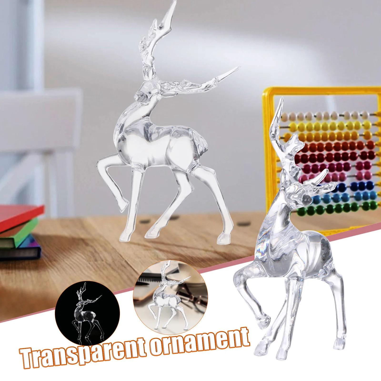 Elk Crystal Figurines Ornaments Holiday Collection Decoration For Party DIY Living Room Bedroom Table Decor Birthday Gifts
Elk Crystal Figurines Ornaments Holiday Collection Decoration For Party DIY Living Room Bedroom Table Decor Birthday Gifts