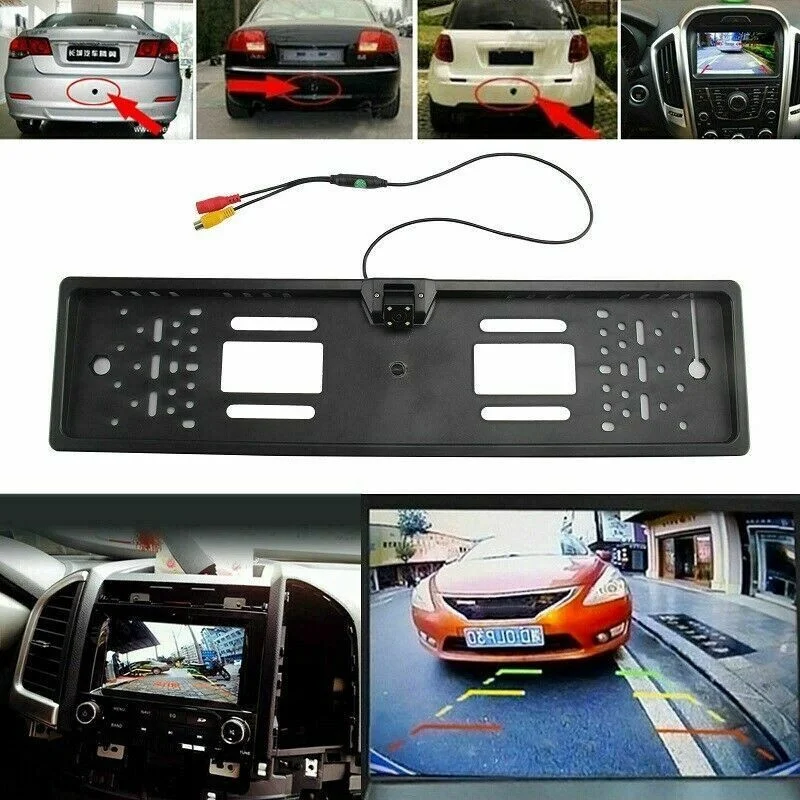 Car Rear View Camera EU European License Plate Frame Waterproof Night Vision Reverse Backup Camera 4 Or 8 LED light
Car Rear View Camera EU European License Plate Frame Waterproof Night Vision Reverse Backup Camera 4 Or 8 LED light
