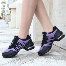 New Coming Dance Sneakers Jazz Shoes Dancing Modern Footwear Belly Contemporary Gym Exercise Leisure Sports Women Child Adult