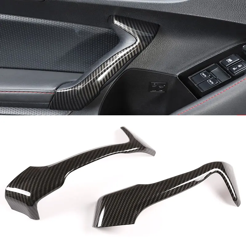 For Toyota 86 Subaru BRZ 2012 - 2018 2019 2020 ABS Carbon Fiber Texture Door Panel Handle Grab Cover Protective Trim
For Toyota 86 Subaru BRZ 2012 - 2018 2019 2020 ABS Carbon Fiber Texture Door Panel Handle Grab Cover Protective Trim