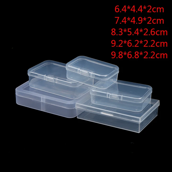 2PCS PP Storage Case Transparent Plastic Collection Boxes Playing Cards Container Translucent Parts Box
2PCS PP Storage Case Transparent Plastic Collection Boxes Playing Cards Container Translucent Parts Box