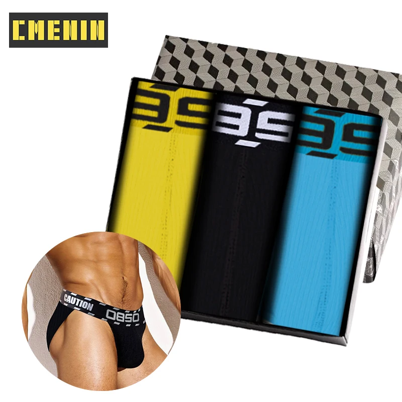 CMENIN BS 3Pcs Hot Cotton Jockstrap Underwear Man Brief Comfortable Innerwear Gay Sexy Men Panties Briefs Men Underpants Gaysex
CMENIN BS 3Pcs Hot Cotton Jockstrap Underwear Man Brief Comfortable Innerwear Gay Sexy Men Panties Briefs Men Underpants Gaysex