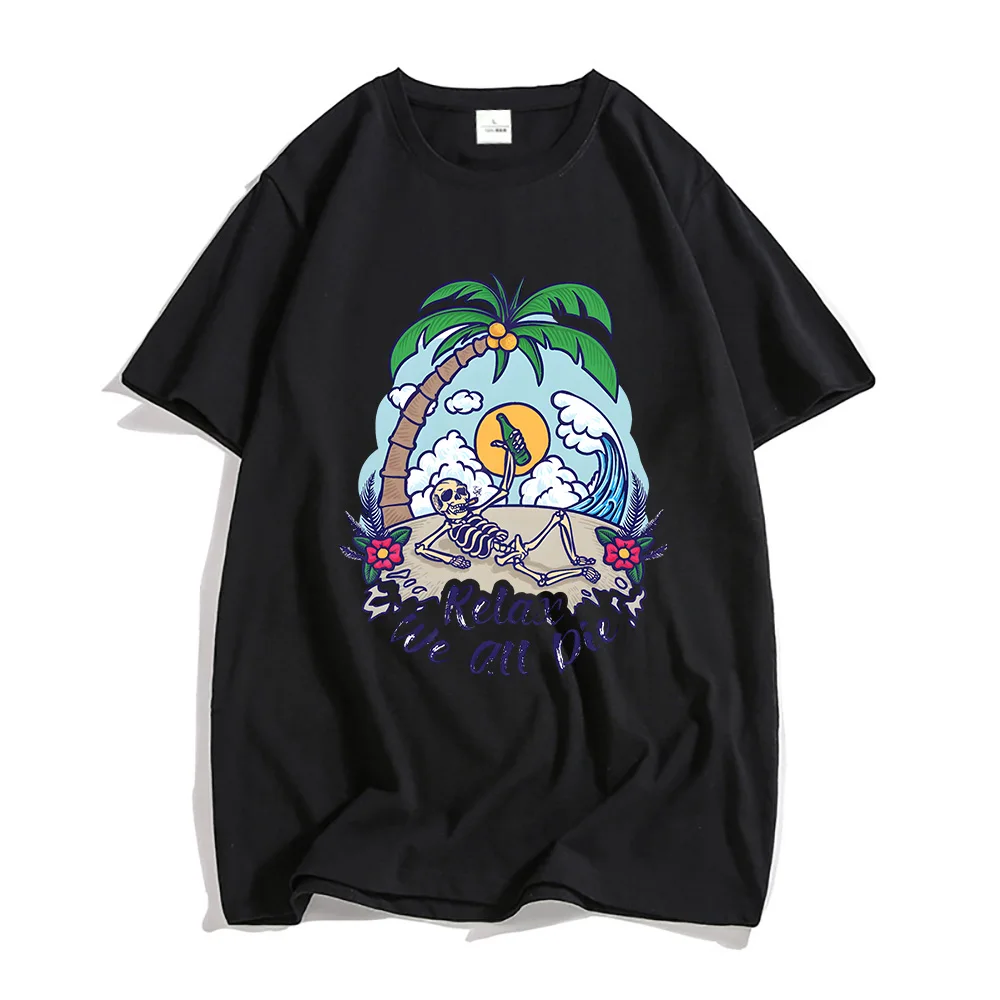 Paradise Relax Enjoy Lift T Shirts MEN Hawaii Beach Sea Wave Cocount Trees T-shirts 100% Cotton Tshirts Manga/Comic Casual Print 
Paradise Relax Enjoy Lift T Shirts MEN Hawaii Beach Sea Wave Cocount Trees T-shirts 100% Cotton Tshirts Manga/Comic Casual Print