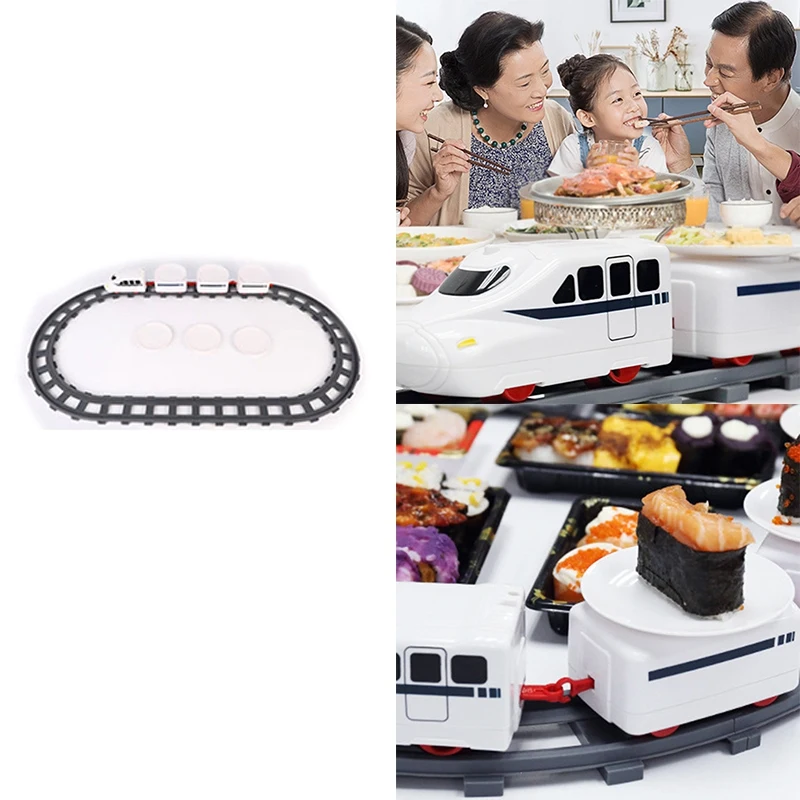 Sushi Train Rotary Sushi Toy Track Conveyor Belt Rotating Table Kid Food Train Set DIY Sushi Making Family Sushi Party
Sushi Train Rotary Sushi Toy Track Conveyor Belt Rotating Table Kid Food Train Set DIY Sushi Making Family Sushi Party