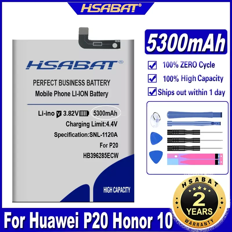 NEW2023 HB396285ECW 5300mAh Battery for Huawei P20 10/Honor 10 Lite COL-AL00 COL-AL10 COL-TL00 COL-TL10 COL-L29 Batteries
NEW2023 HB396285ECW 5300mAh Battery for Huawei P20 10/Honor 10 Lite COL-AL00 COL-AL10 COL-TL00 COL-TL10 COL-L29 Batteries