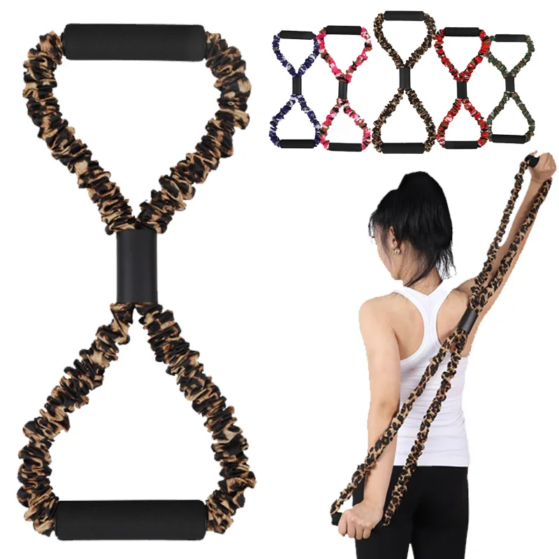 Slimming Yoga 8 Word Chest Expander Rope Workout Muscle Trainning Rubber Elastic Bands for Sports Exercise Fitness Equipment
Slimming Yoga 8 Word Chest Expander Rope Workout Muscle Trainning Rubber Elastic Bands for Sports Exercise Fitness Equipment