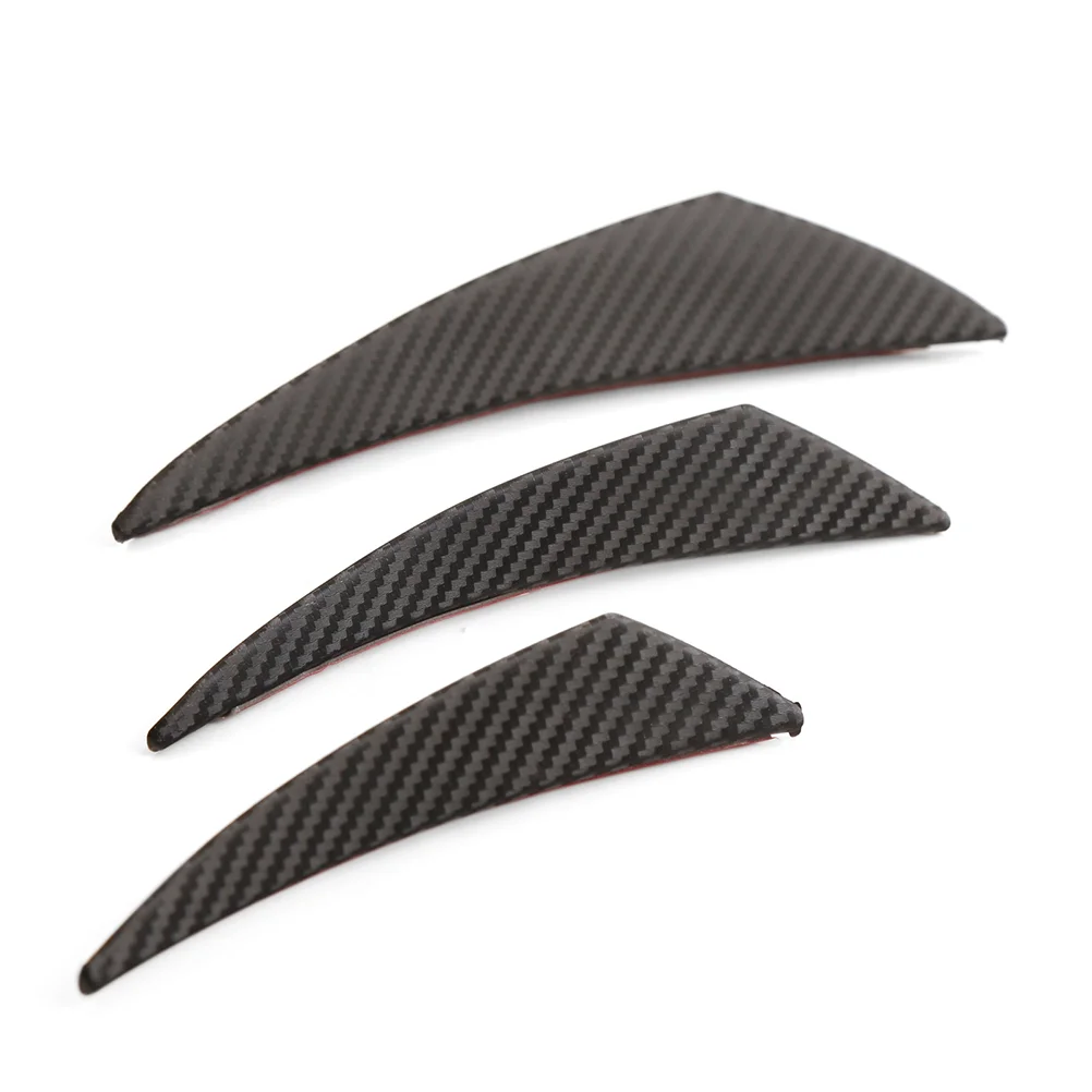 6PCS Universal PP Surface Car Bumper Front Lip Splitter Wrap Angle Spoiler (Carbon Fiber Pattern)
6PCS Universal PP Surface Car Bumper Front Lip Splitter Wrap Angle Spoiler (Carbon Fiber Pattern)